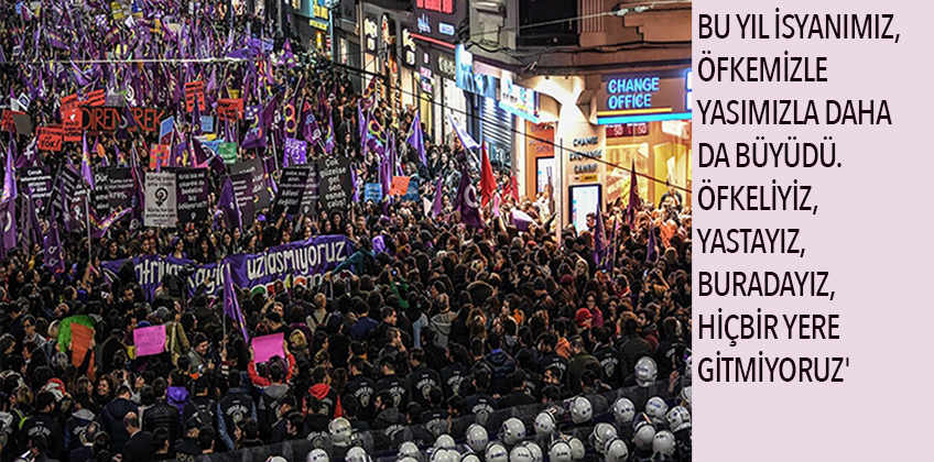 Kadınlardan yasaklanan Feminist Gece Yürüyüşü'ne tepki: 8 Mart yasaklanamaz!