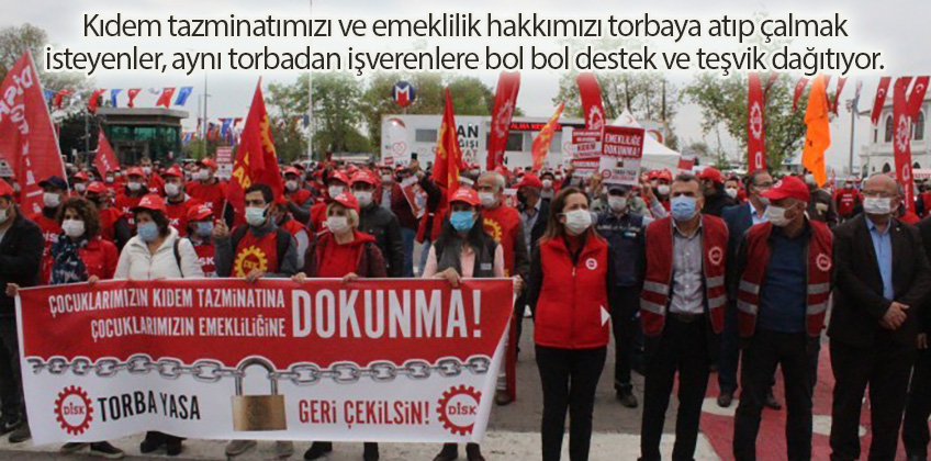 DISK Genel Başkanı Çerkezoğlu: Çocuklarımızın emaneti için direneceğiz