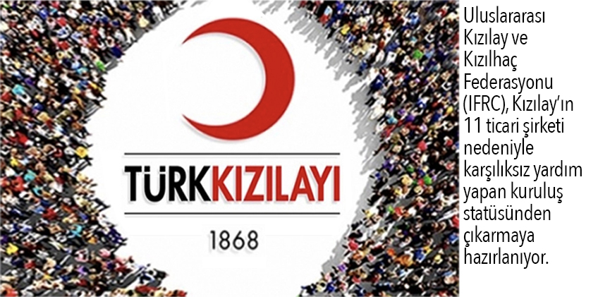 Uluslararası Kızılay, Türk Kızılayı’nı mercek altına aldı: Statüsü değişecek