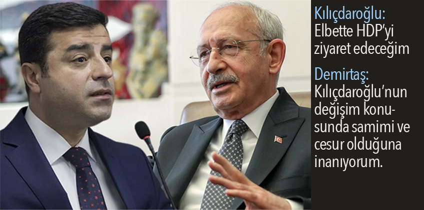 Demirtaş: Hedef, Kılıçdaroğlu’nun tüm Türkiye’nin adayı olması